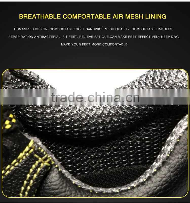 men's Steel toe engineering working safety shoes