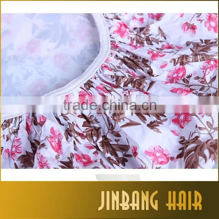 Top quality lace design shampoo bath shower cap for lady