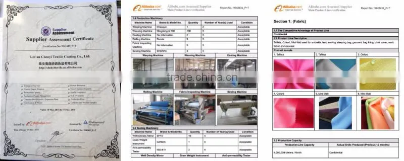 China supplier textile 100 polyester grey fabric