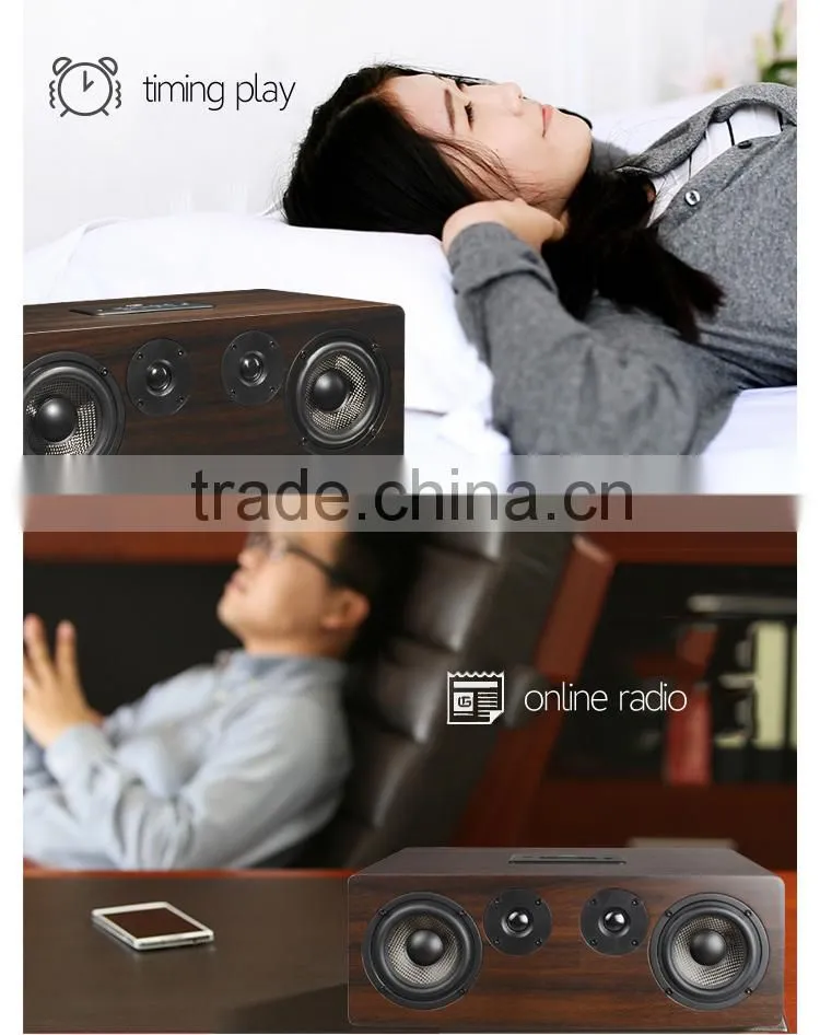 Home theatre Music wooden box Stereo HiFi wifi airplay speaker