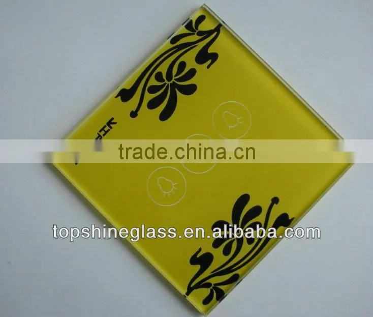 switch panel glass supplier with AS/NZS2208:1996,BS6206,EN12150