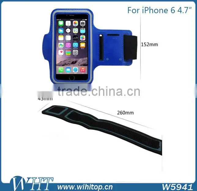 Waterproof Sports Running Armband Case for iPhone 6 4.7 inch Belt Wrist Strap