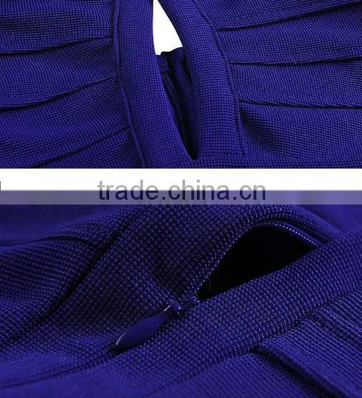 2015 hot selling women blue elegant cheap wedding dress