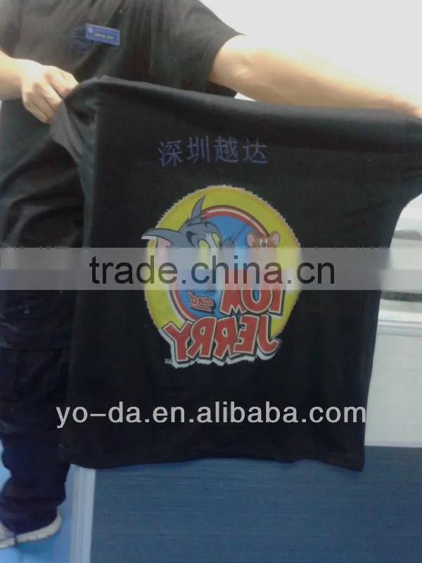 new technology for black t-shirt printer with high quality