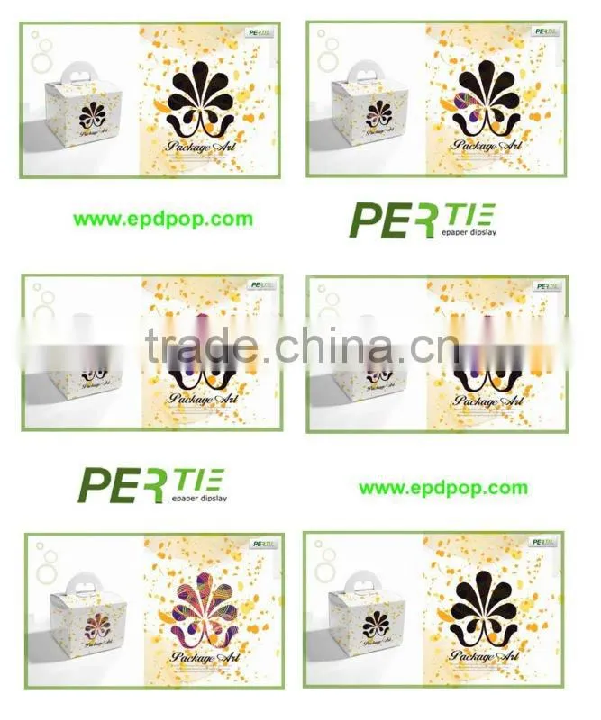 e-paper display module advertisement product L shape stand with new technology electronic paper ink display