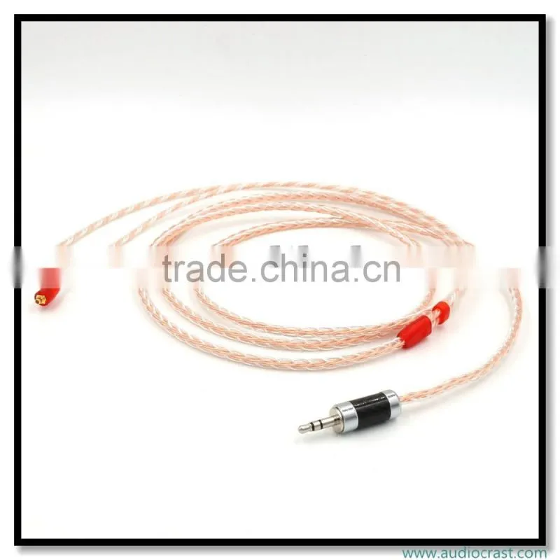 OEM Upgrade Silver Audio Cable For SE315 SE215 SE535 earphones headset