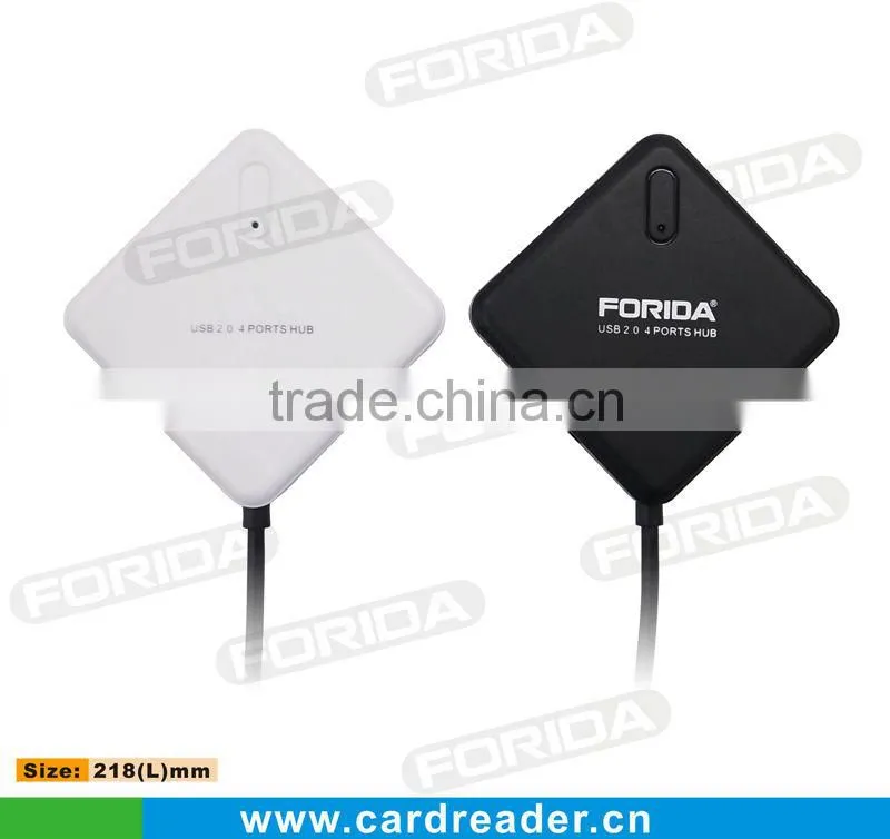 cool shape 4 ports usb 2.0 hub