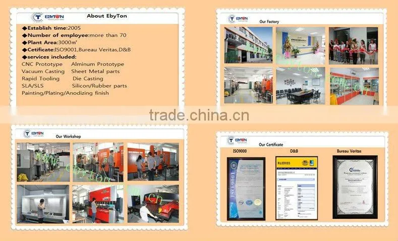 car plastic parts cnc rapid prototype