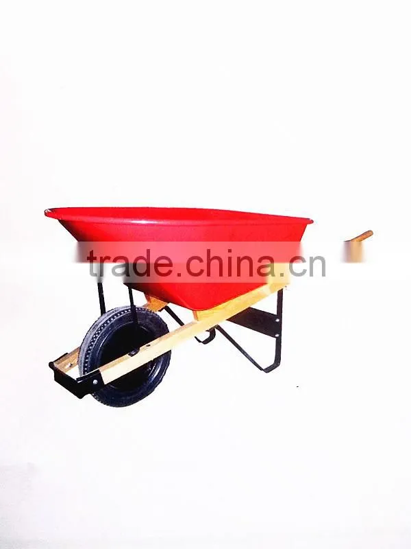 Selling hot wooden handle Wheelbarrow WB6606 for factory or farm