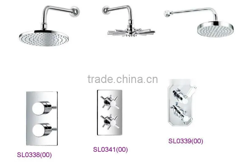 Hot Sale Brass Raining Shower Set Concealed Shower Mixer