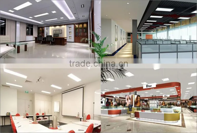 Warm Cool White 60x60cm LED Panel Light Pendant 36W LED Panel Lighting for Workshop
