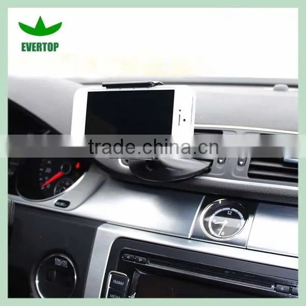Easy operation cell phone car CD slot phone mount cradle,Car CD player slot phone GPS holder TS-VPH06D