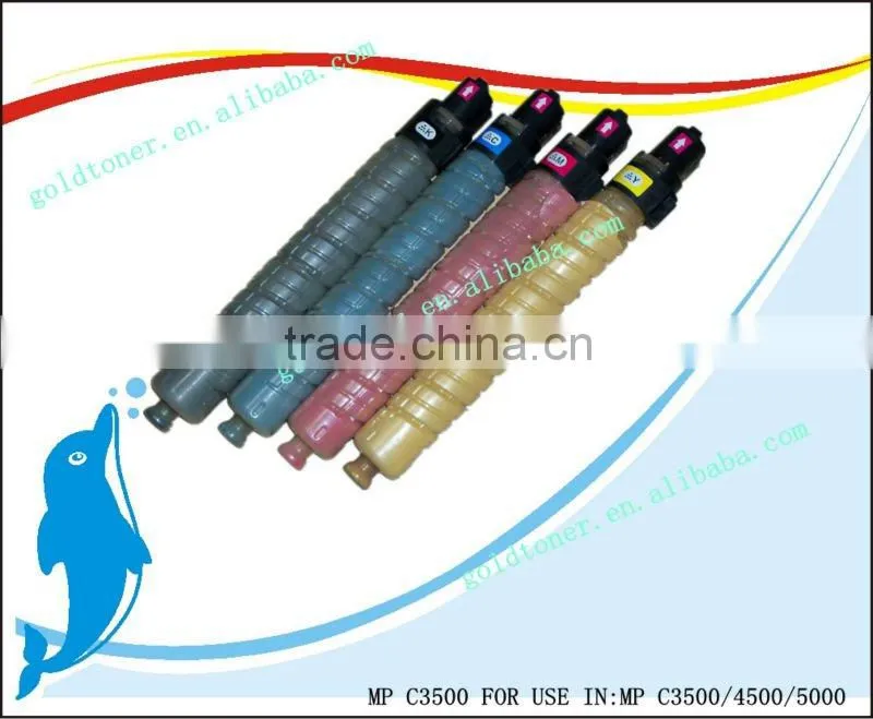 MP C3500 color toner for use in:MP C3500 4500 5000