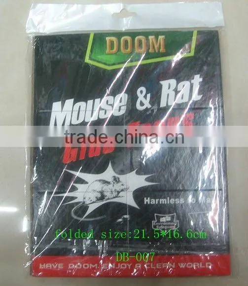 2012 Hot Sale strong adhesive cardboard mouse glue traps