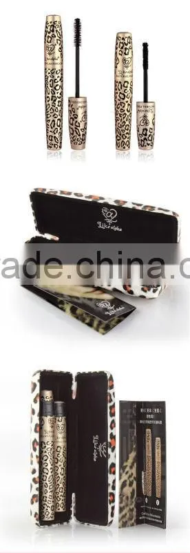 love alpha mascara 2pc in one box/eyelash fiber mascara/natural hair mascara