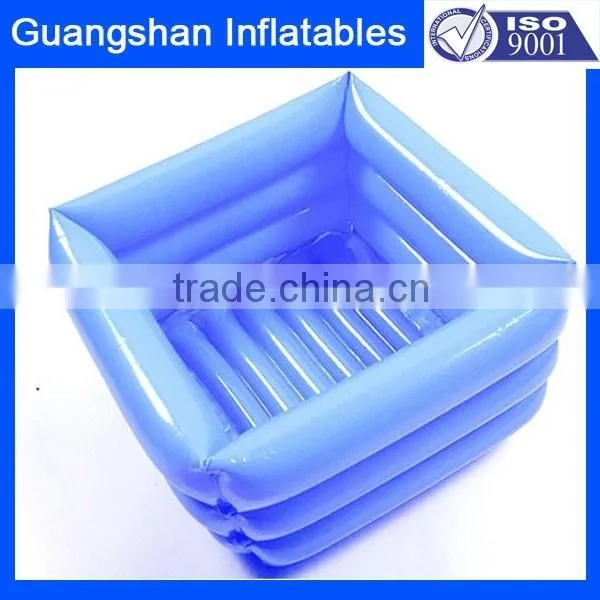 outdoor PVC custom portable foot tub inflatable foot wash basin