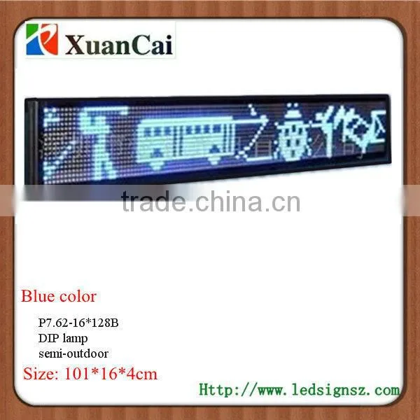 Multi-line indoor colors P7.62-48*384RG jual LED display