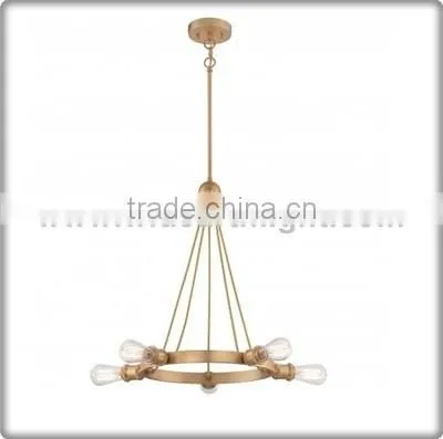 UL CUL Listed Painted Black Kitchen Pendant Lamp With 5 Edison Bulbs C50404