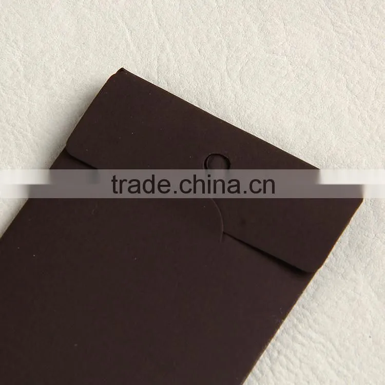 Hangzhou printing factory custom dark coffee spare button bag for girls' micromini skirts