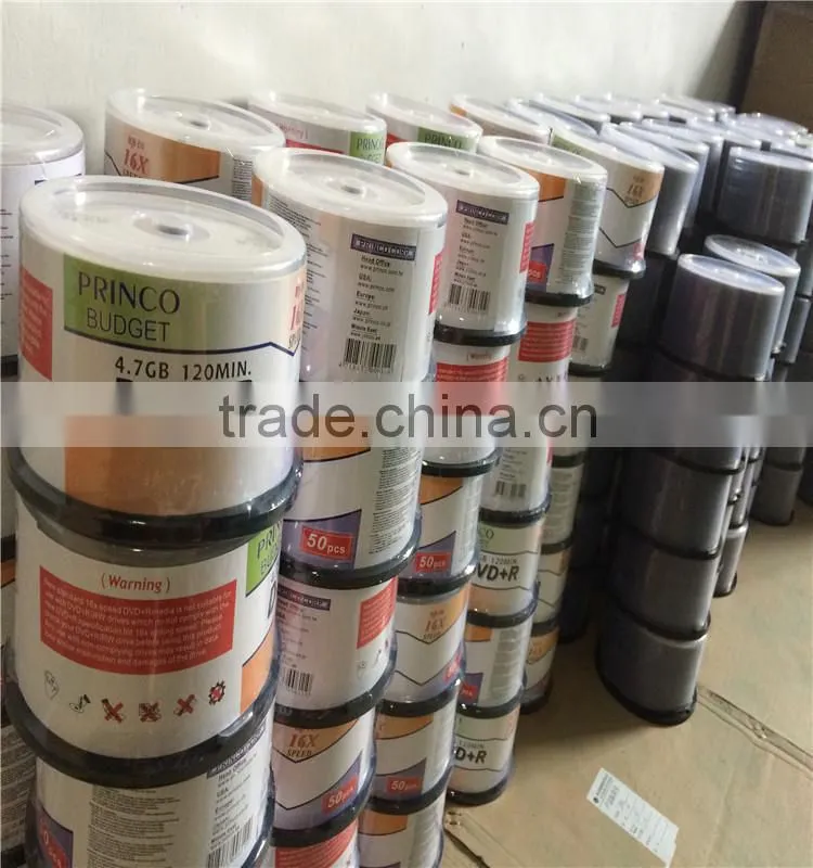 good quality blank cd with copor or other famous brand cd blank disc