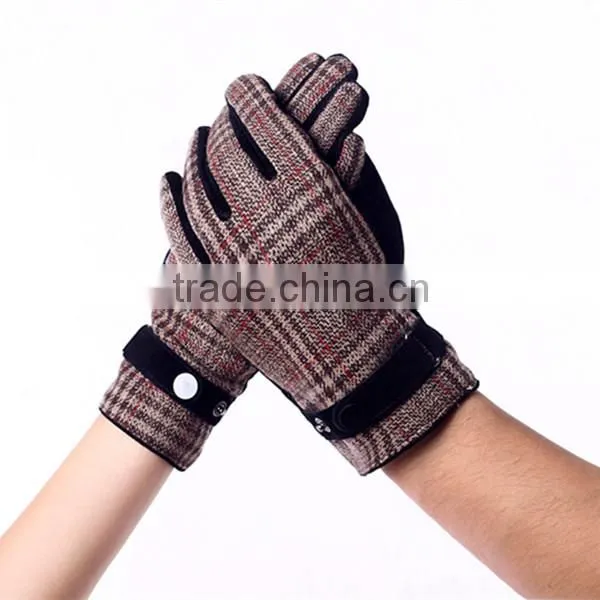 New design Classic lovers leather gloves for lovers