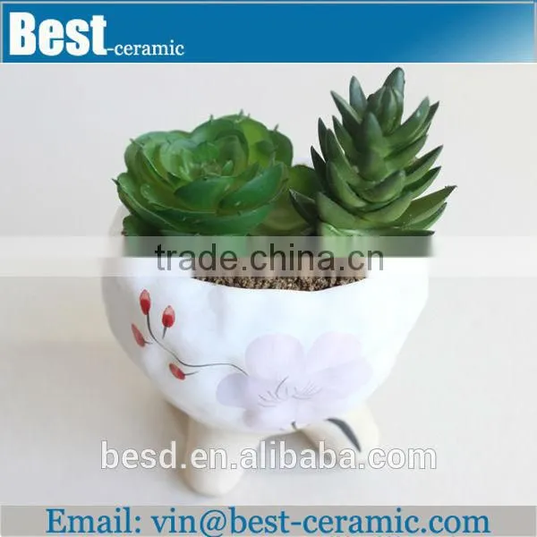 small gift indoor ceramic flower pot