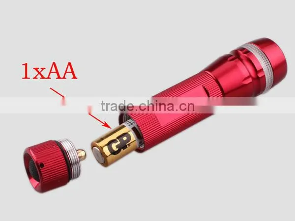 Zoom Adjustable 1W Cree flashlight