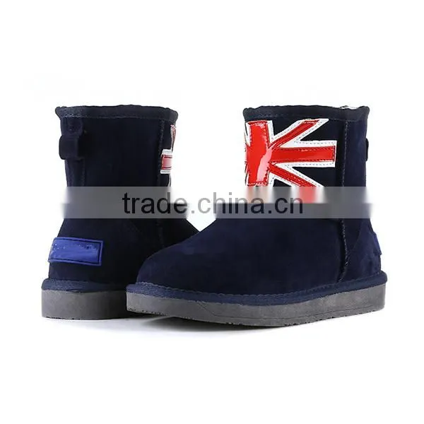 2015 New fashion cheap price fancy warm wowen winter boots