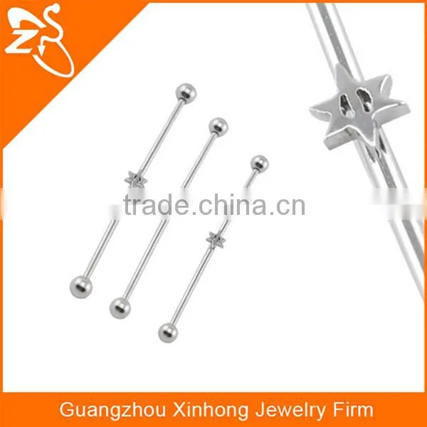 vibrating barbell piercing, pussy piercing barbell, magnetic industrial ear piercing