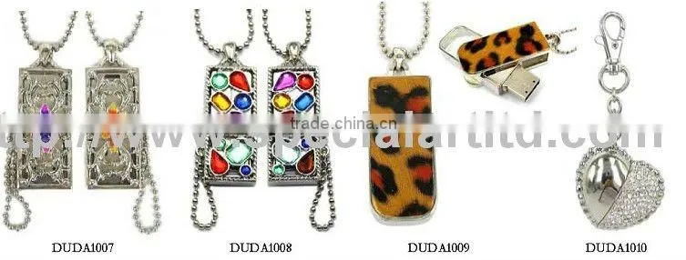 metal fashion jewelry usb flash drive shell for Valentines Gift