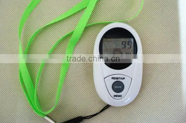 Multifunction 3D accelerometer pedometer with waterproof function for step,distance,calorie