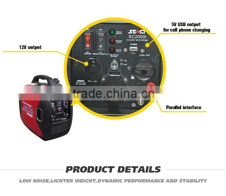 Yamaha Engine Small Home Use Inverter Generator With Factory Prices