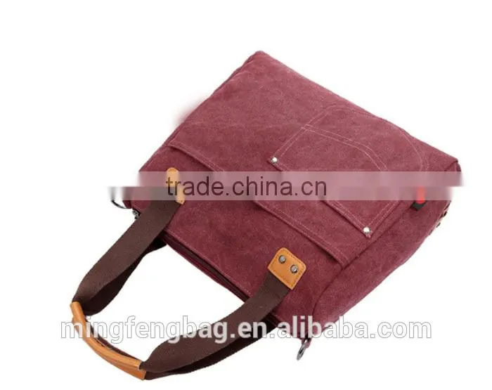 2015 New Fashionable Tote Canvas Woman Lady Bag