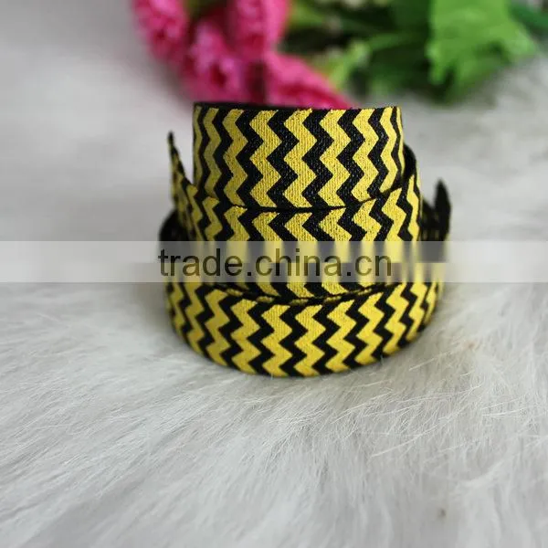 Wholesale custom printed elastic ribbon