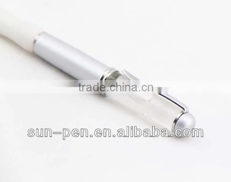 Promotional LED Ballpoint Pen With Liquid Inside