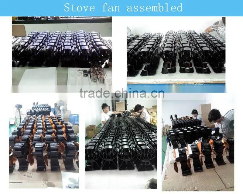 Magic eco stove fan for wood stoves