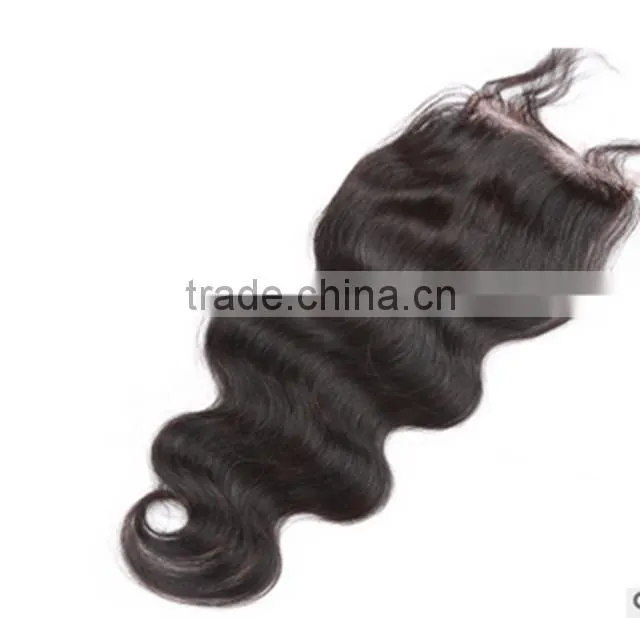 alibaba express 100 human hair cheap free parting lace closure