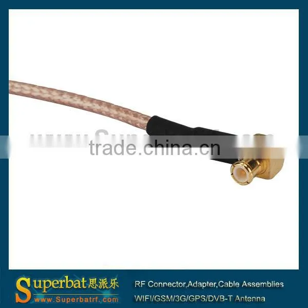 Good supplier for N male to MCX male pigtail coaxial cable rg178
