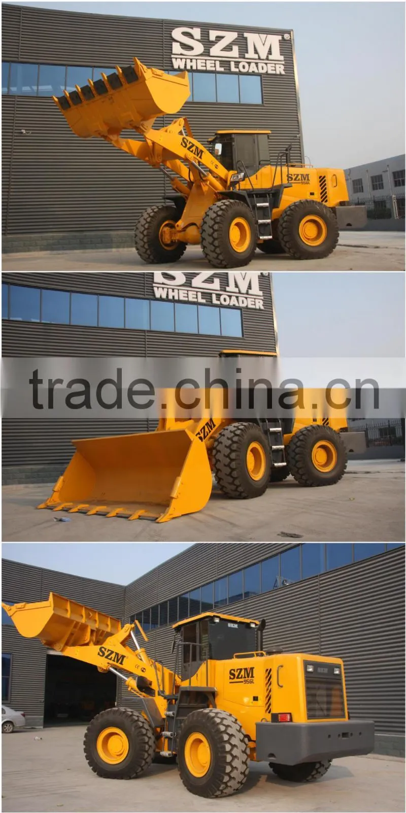 5T wheel loader SZM956 Earth Moving Machinery