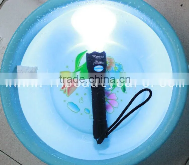 Rechargeable Aluminum Zoom Led Flashlight Torch