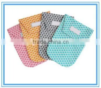 china wholesale durable dots print diaper pouch 2015