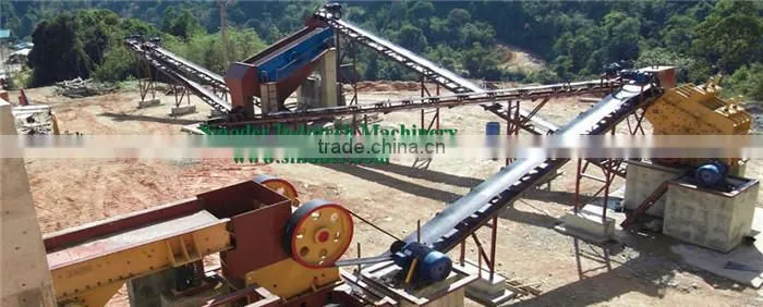 Supply complete Gold ore Crushing Line includes Sand Quarry stone crusher line Mchine -- Sinoder Brand