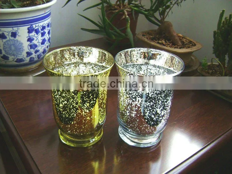 glass candle holder