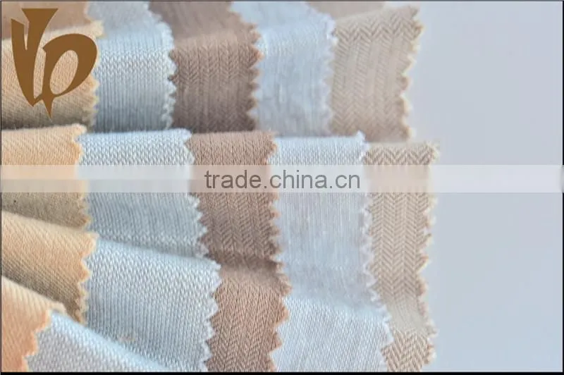 Special fabric yarn dyeing cotton linen polyester spandex fabric with different patters and style