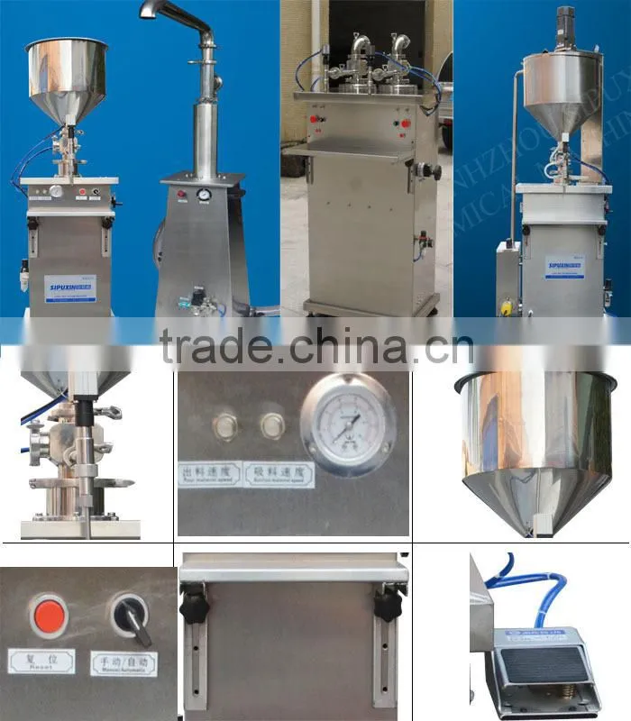 tomato paste filling machine in machinery