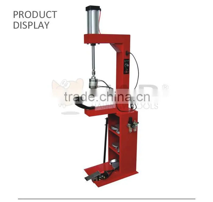 Vertical type heavy duty rubber vulcanizing machine
