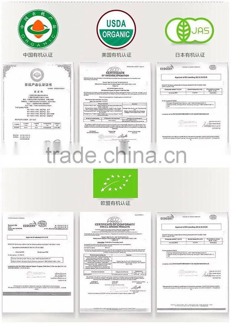 Famous green tea products type organic produce shipping from China