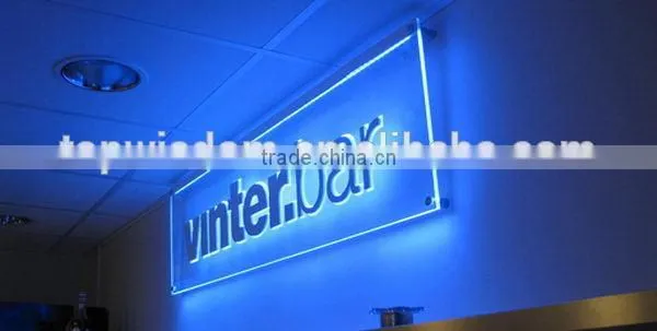 Special best selling acrylic rgb led sign board