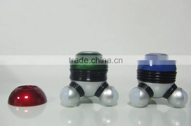 newest fit CE,ROHS approved battery operated tripod mini massager
