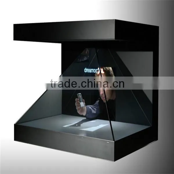 Hot! 2016 popular 3d advertising hologram advertising display with low price on sale.